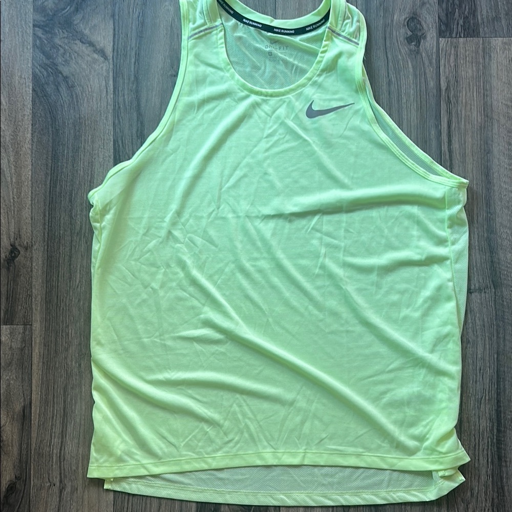 Nike Neon Green Tank Top